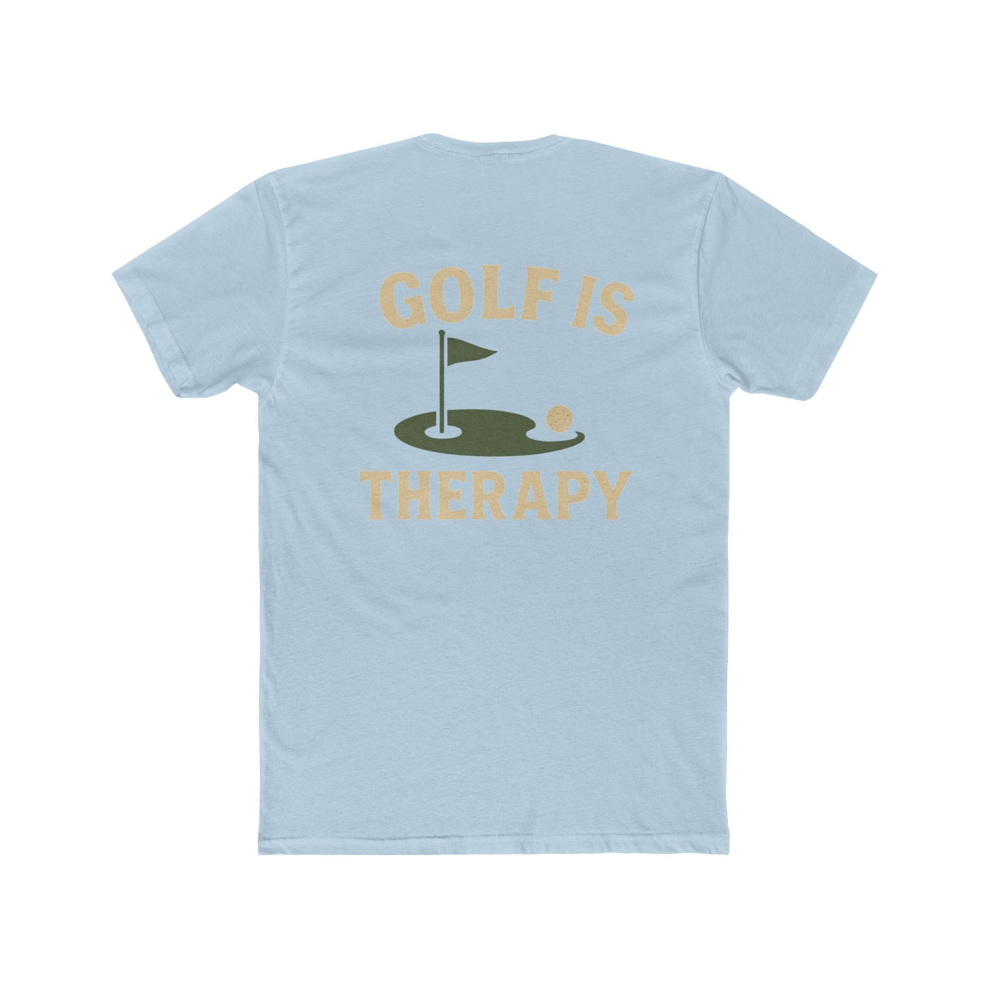 Saints Golf, "Golf Is Therapy" Casual Tee 2