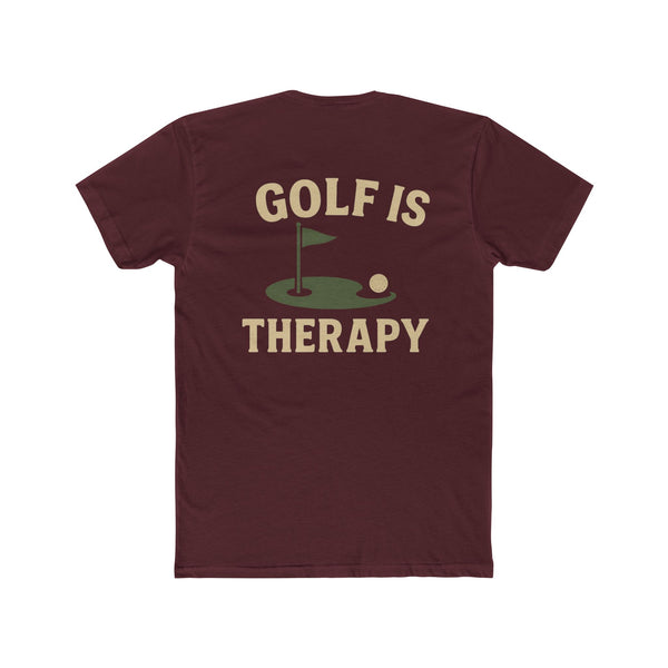 Saints Golf, "Golf Is Therapy" Casual Tee 2