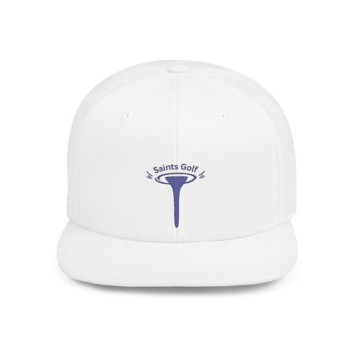 Flat Bill Snapback, Saints Golf