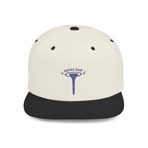 Flat Bill Snapback, Saints Golf