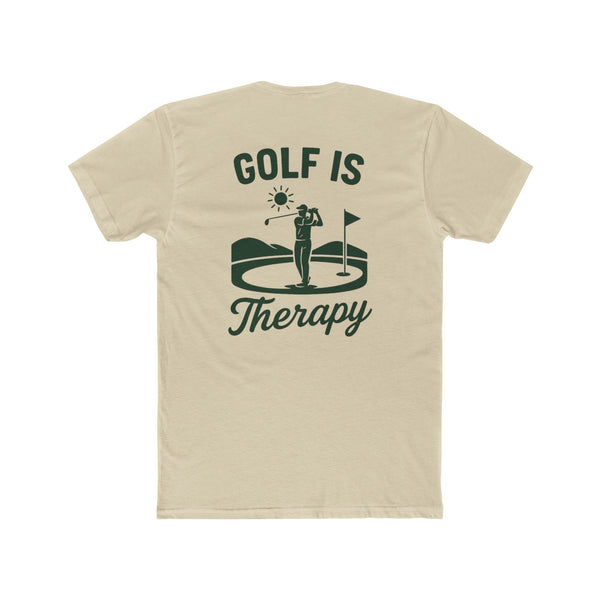 Saints Golf, "Golf is Therapy" Casual Tee