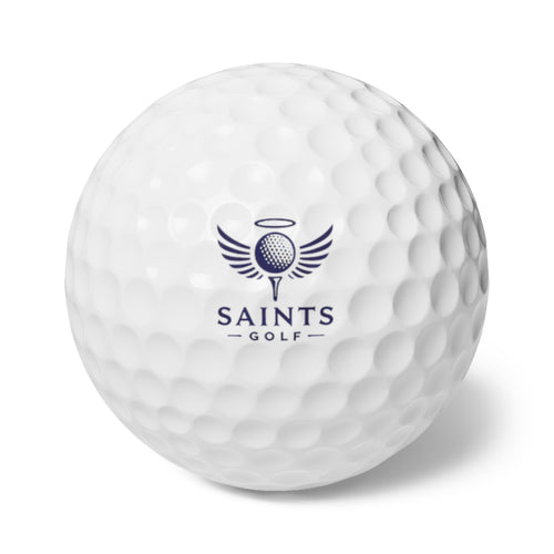 Premium Golf Balls, Saints Golf Logo Ball